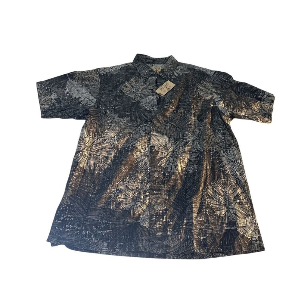 Redhead Crosshatch Printed Short-Sleeve Button-Up Shirt for Men
